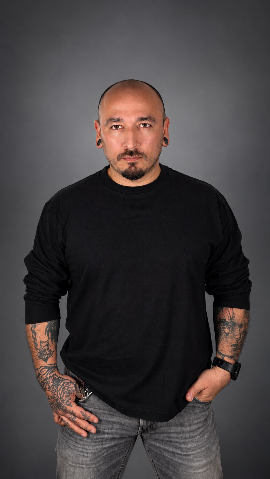 DJ Paopa — original studio portrait